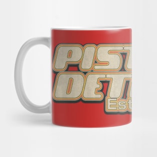 Detroit Pistons  / Old Style Vintage Mug